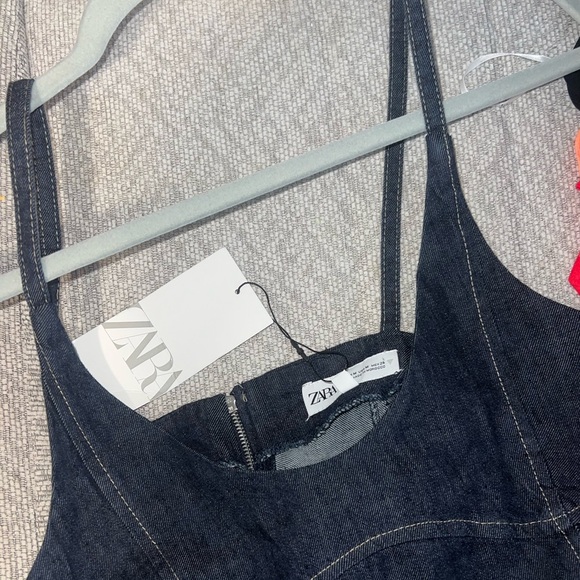NWT zara denim dress - Picture 4 of 4
